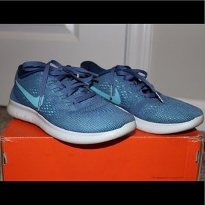 Nike Free RN WNS 6 Blue Moon Running 👟 831509 406